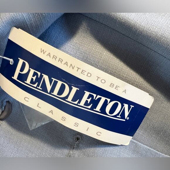 NWT Pendleton Baby Blue Vintage 90s Blazer / Suit Jacket Size 12 - Picture 3 of 6